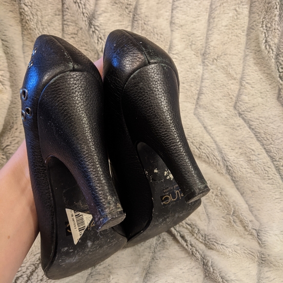 ❤️🔥 Black Rivet Heels - Picture 3 of 7